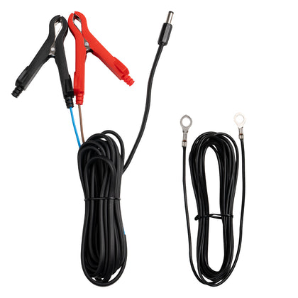 Set cablu alimentare DALTOR clemă crocodil – Jack, 3m cu cablu de împământare