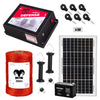 Pachet gard electric DALTOR Defense 2.5J 250m cu panou solar si baterie