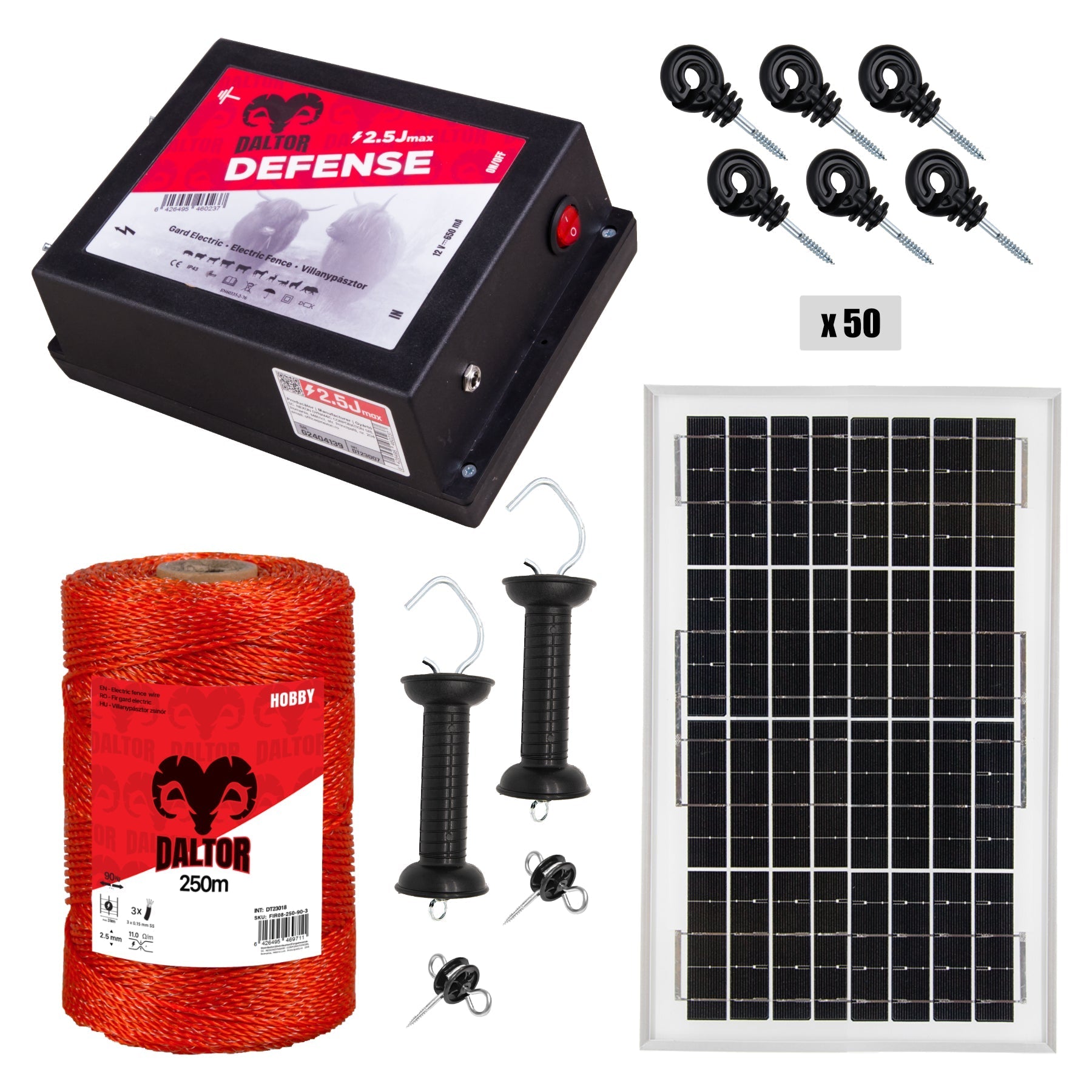 Pick & Roll Defense Series2 DVDセット Pachet gard electric DALTOR Defense 2.5J 250m – Daltor