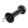 Maner pentru poarta gard electric negru cu arc si carlig